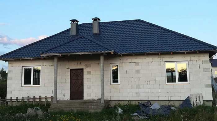 кровля из металлочерепицы